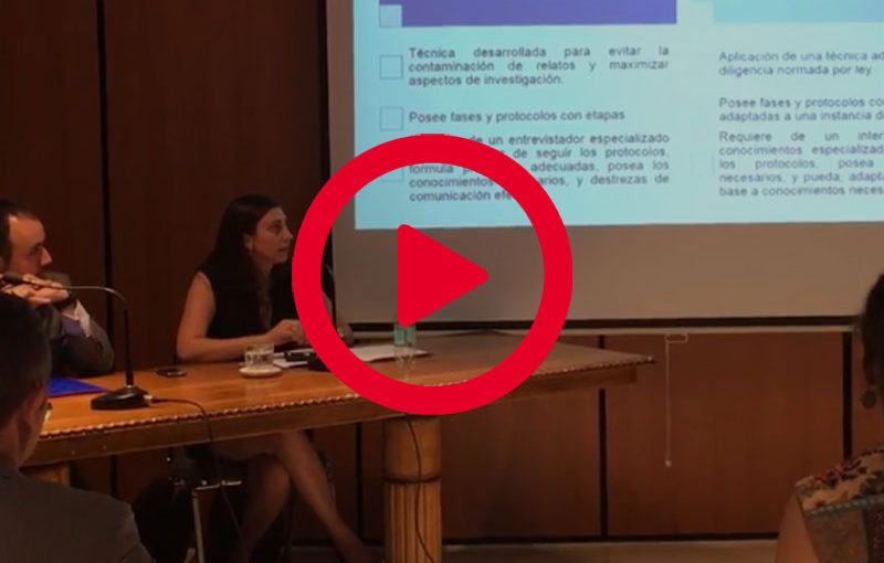 Video: Foro «Entrevista Videograbada en el Proceso Penal»