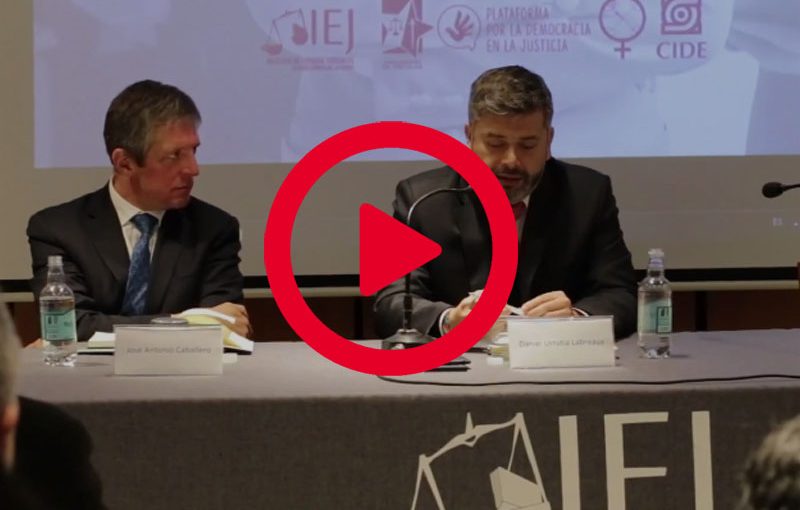 Video: Seminario Internacional “Elección de Altas Autoridades del Sistema de Justicia»