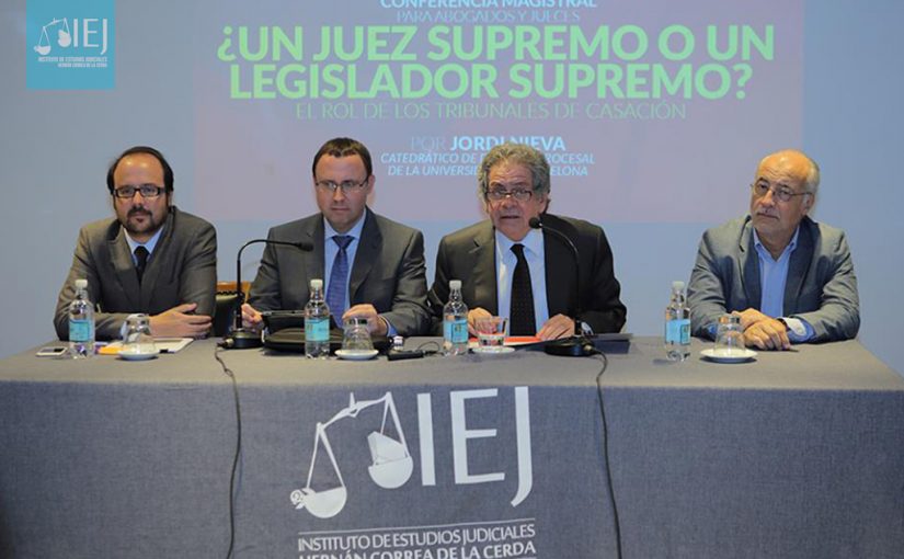 Fotografías: Conferencia Magistral de Jordi Nieva ¿Un Juez Supremo o un Legislador Supremo?