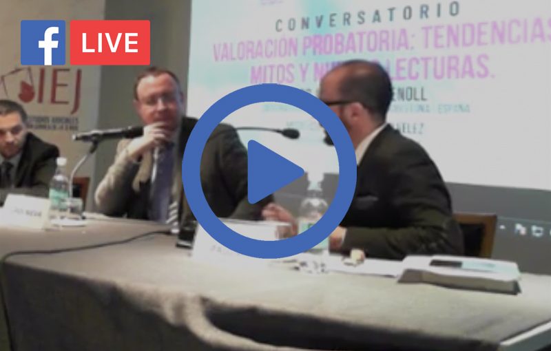 FL: Conversatorio «Valoración Probatoria, Tendencias, mitos y nuevas lecturas»