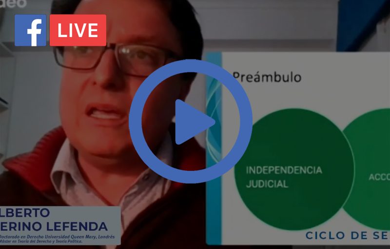 FL: [Ciclo de Seminarios] Independencia Judicial y Responsabilidad: Formas Innovadoras de Rendición de Cuentas en Sistemas Judiciales.