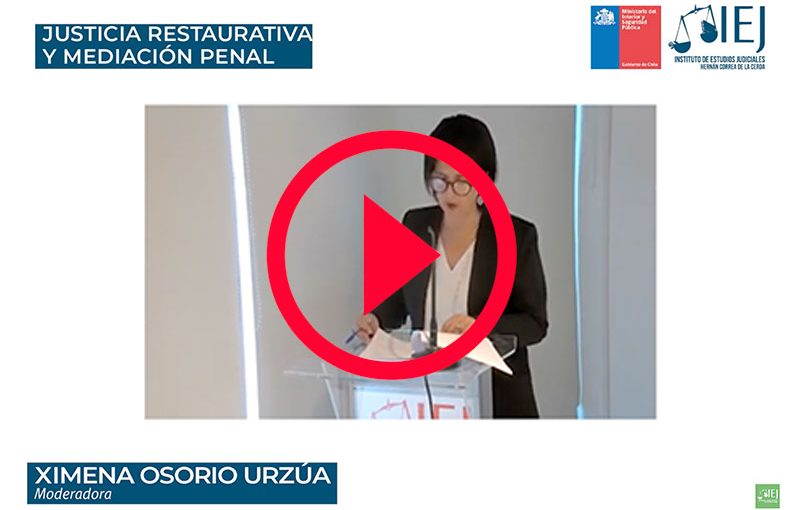 Jornadas de Justicia restaurativa y Mediación Penal