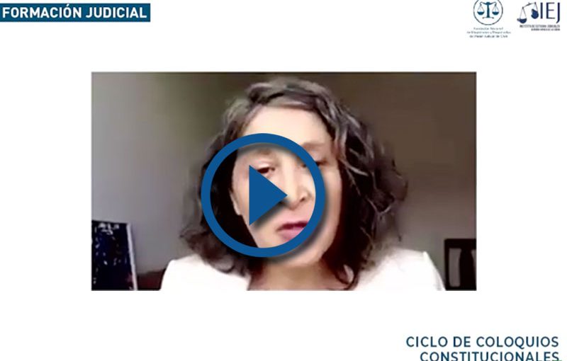 [CICLO DE COLOQUIOS CONSTITUCIONALES] FORMACIÓN JUDICIAL