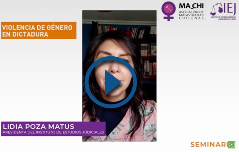 [SEMINARIO] VIOLENCIA DE GÉNEROEN DICTADURA