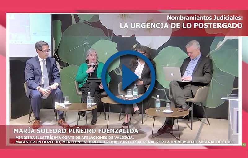 COLOQUIO HÍBRIDO, NOMBRAMIENTOS JUDICIALES: LA URGENCIA DE LO POSTERGADO
