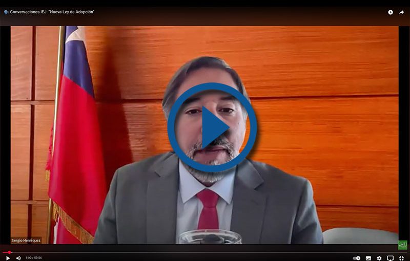 CONVERSACIONES IEJ: “NUEVA LEY DE ADOPCIÓN»